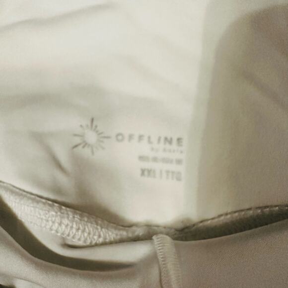Offline by Aerie White Shorts XXL - Picture 3 of 4